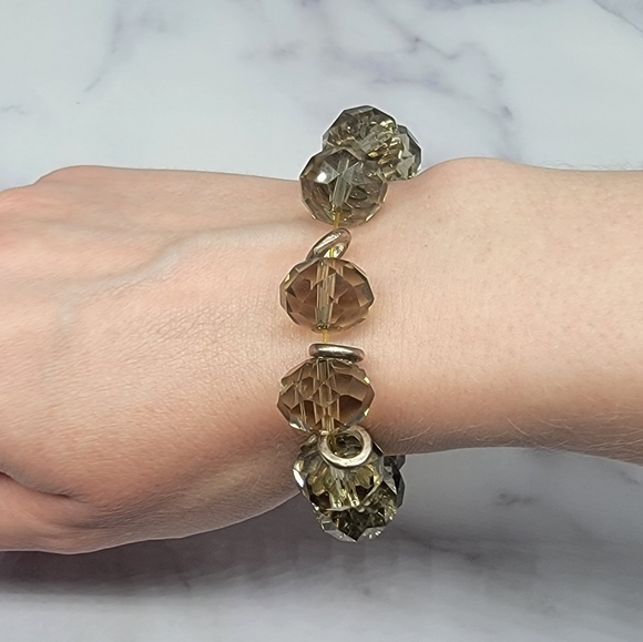 SALE 3 for $15 Kenneth Cole Crystal Stretch Bracelet - Picture 6 of 6